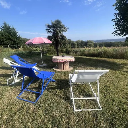 Gite 4/6 Personnes La Melodie Du Bonheur Habas Exterior photo